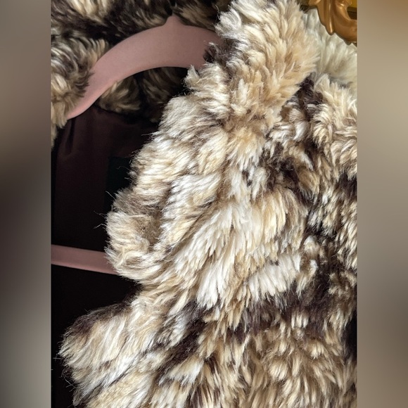 Unreal Fur Fame Faux Fur Brown Jacket - Picture 13 of 13